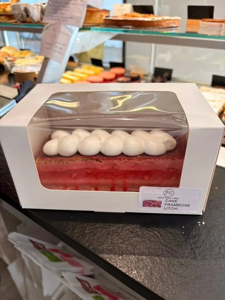 cake framboise litchi