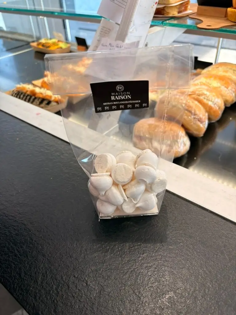 sachet de meringues